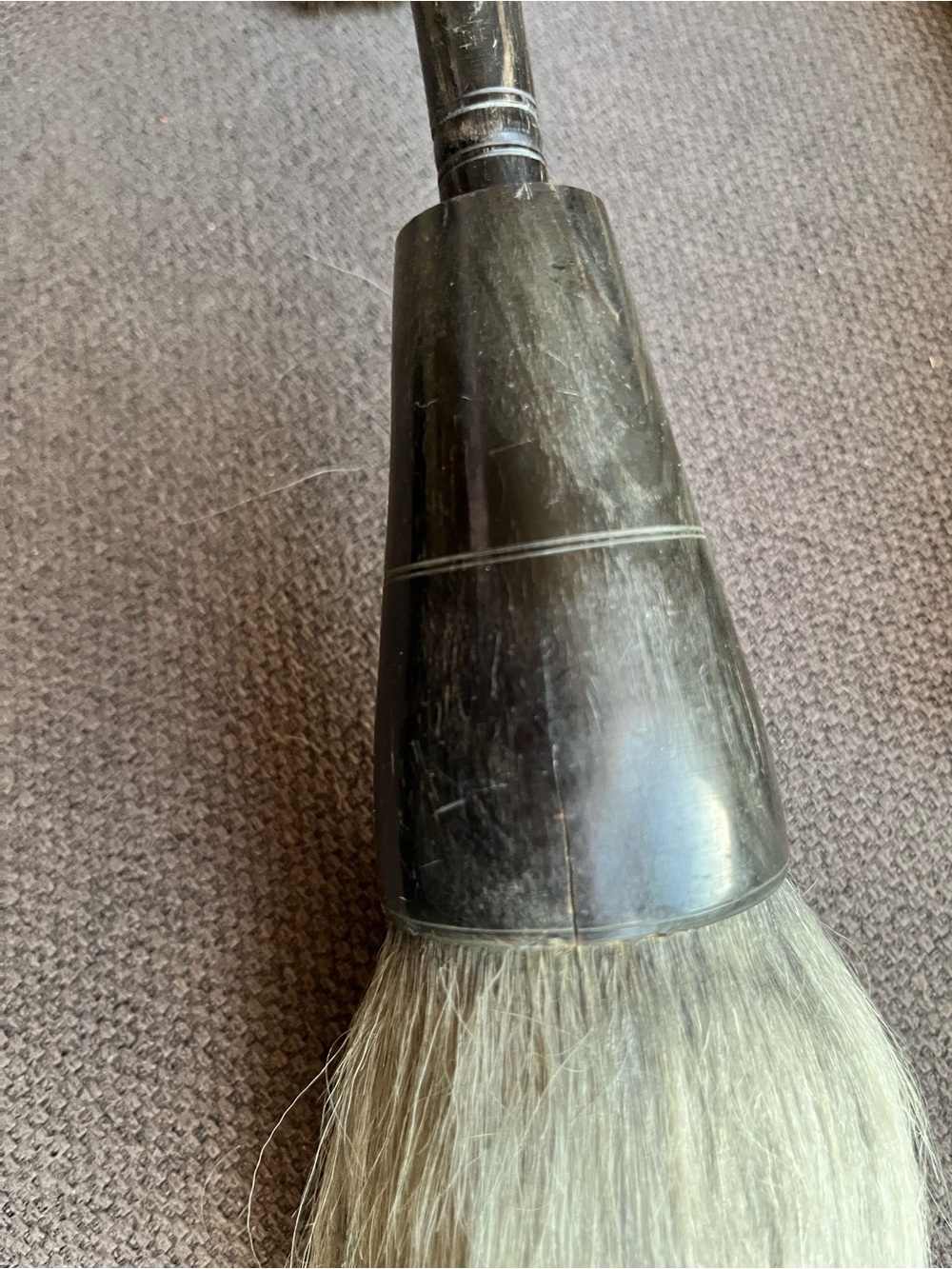 3 Vintage Chinese Calligraphy Brushes - Picture 6 of 9